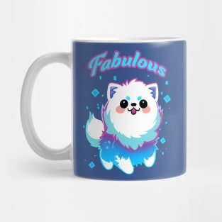 Fabulous white puppy Mug